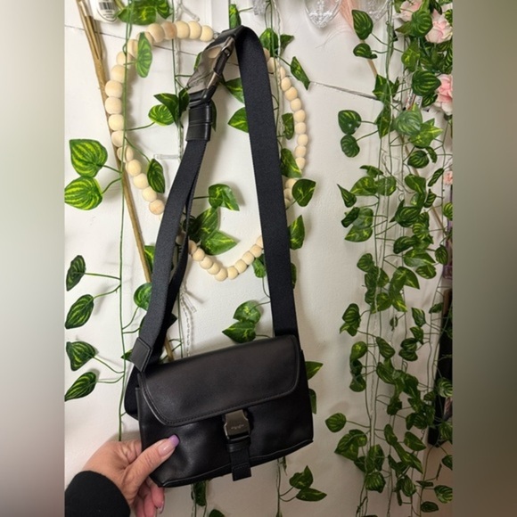 Coach Handbags - COACH Double Belt Bag Body Bag Waist Bag Black